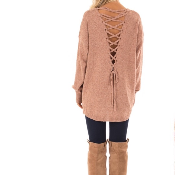 LAST ONE, Large!! Maple Long Sleeve Sweater - Picture 7 of 8